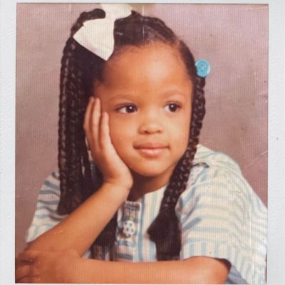 Childhood photo of Sal Stowers.